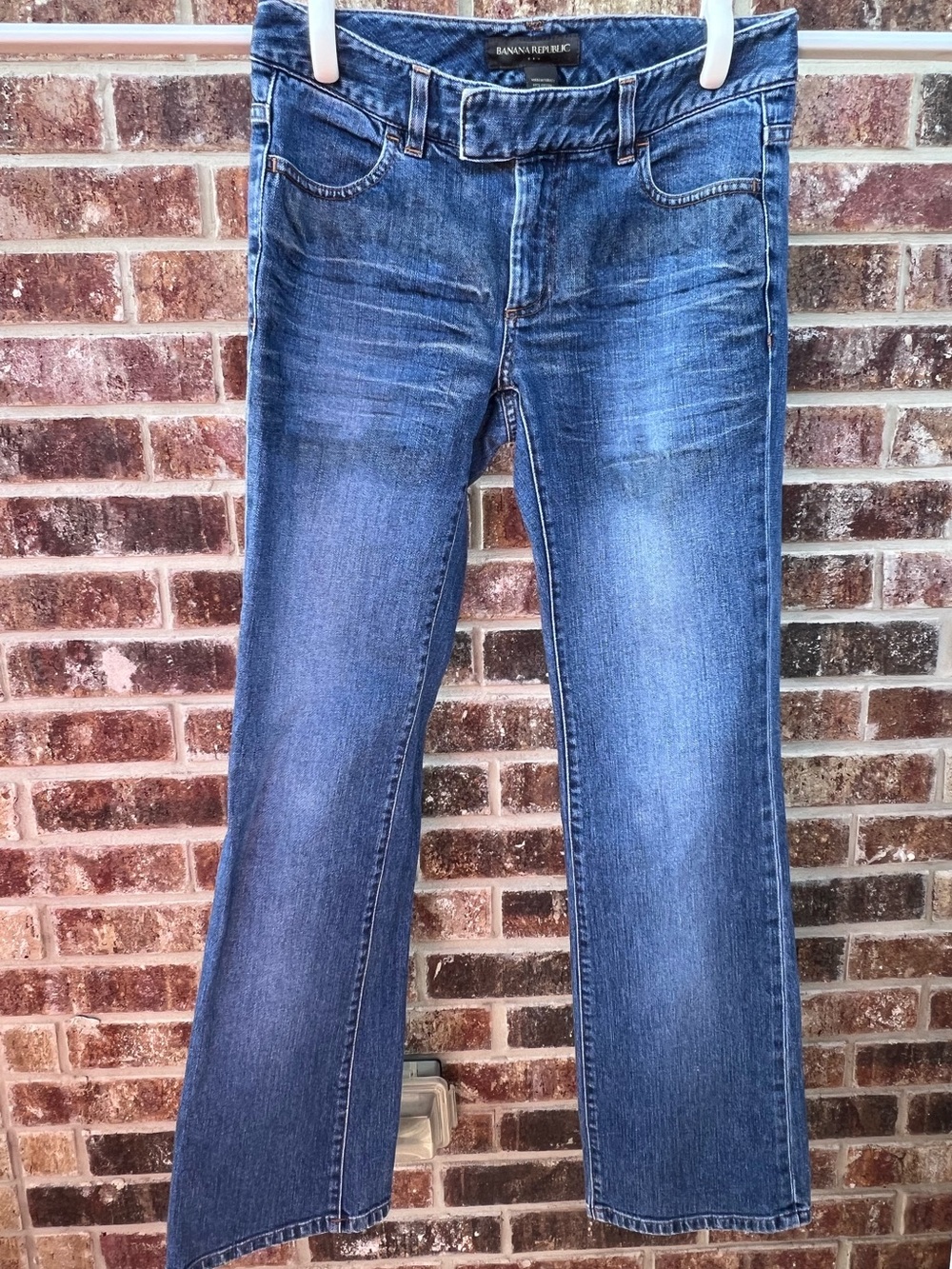 Banana Republic Medium Wash Stretch Denim Jeans Women's Size 2